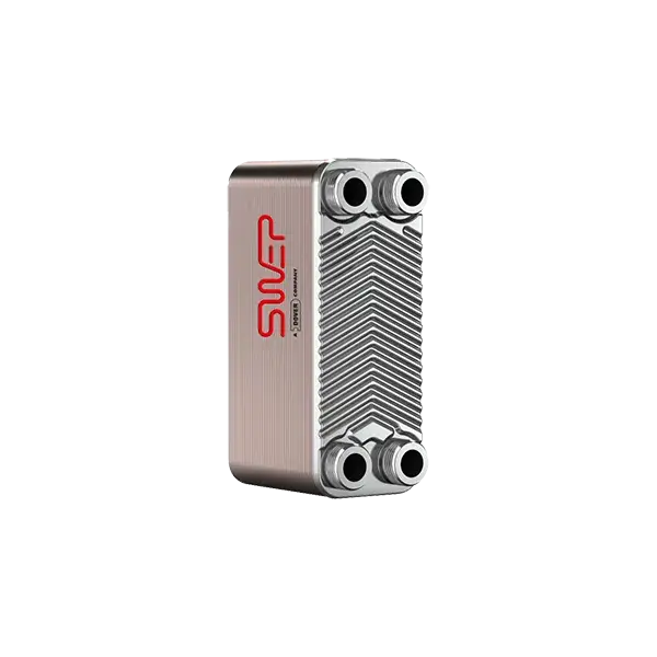 Swep lemezes hőcserélő E5Tx20 4x3/4"-os csatlakozással 20kW Bestseller
