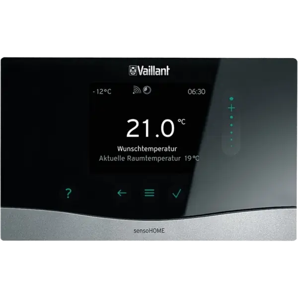 Legnépszerűbb Vaillant sensoHOME VRT 380F vezetéknélküli modulációs szobatermosztát