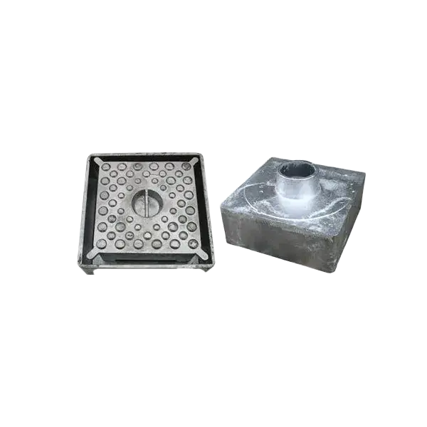 Outlet Csatornatönk 105, 105x105 mm, 40 mm-es bekötő csonkkal