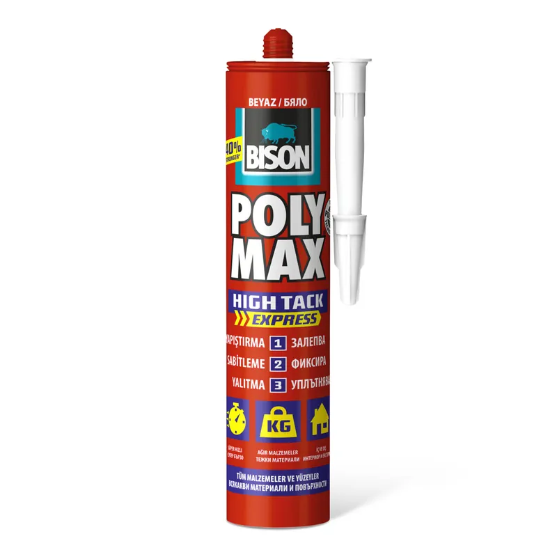 BISON Poly Max univerzális tömítő, SM polymer ragasztó, 425g Kiárusítás