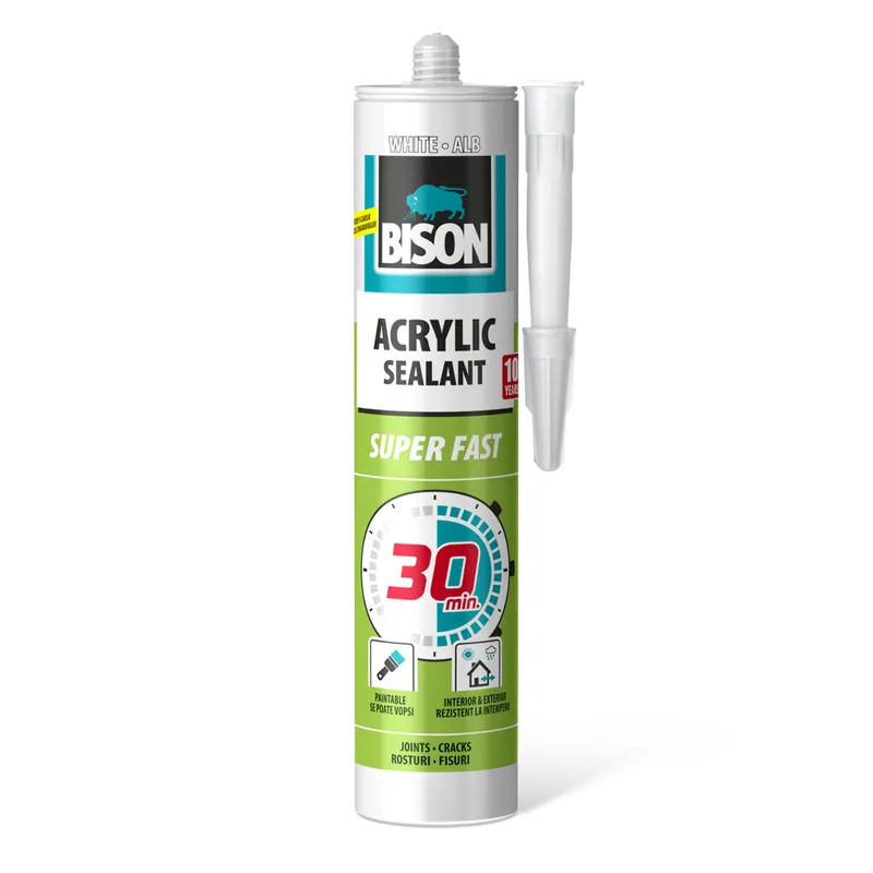 Bison 30 perces akril, fehér, 300ml Népszerű
