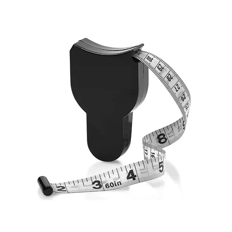 Vásárlói kedvenc Fogyás mérőszalag, fitness mérőszalag, fekete