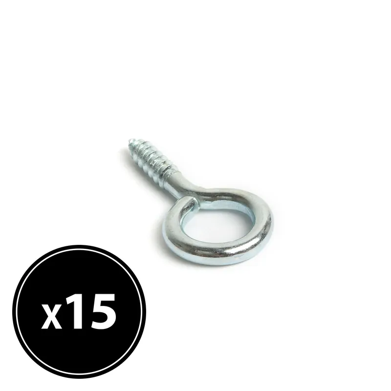 Szemescsavar - 19 x 40 mm - 15 db / csomag Gyors kiszállítás