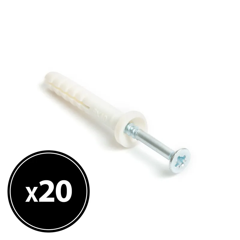 Beütődűbel - 6 x 40 mm - 20 db / csomag Gyors szállítás