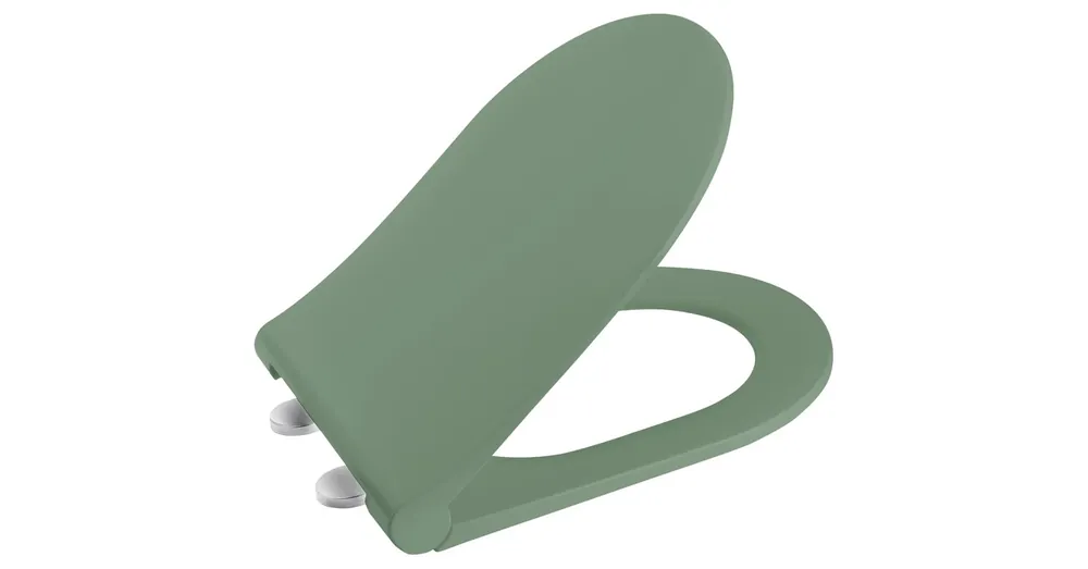 Legnépszerűbb SAPHO AVVA SLIM WC-ülőke, Soft Close, matt zöld (100787-128)