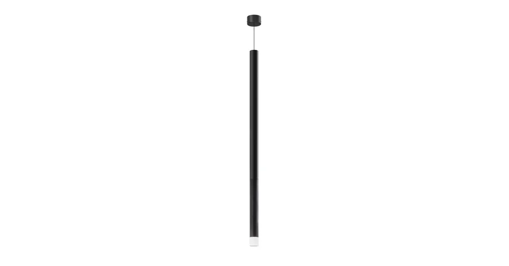 Legkelendőbb SAPHO GELCO PUCCINI LED függő lámpa, 8W, 900x40mm, fekete (9271)