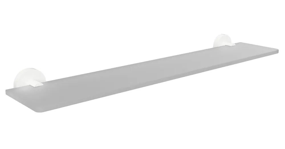 SAPHO BEMETA WHITE Üvegpolc, 600x55x130mm, fehér (104102044) (XR609W) Gyors szállítás