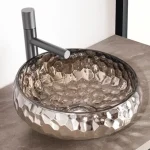 AREZZO design PRISMA PLATINO üvegmosdó, szürke AR-M347P Különleges ajánlat