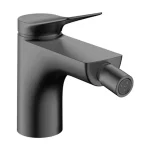 Ajánlat Hansgrohe Vivenis Egykaros bidécsaptelep automata lefolyógarnitúrával Szálcsiszolt Fekete Króm 75200340
