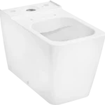Biztonságos fizetés Hansgrohe EluPura Q Monoblokkos WC 650, vízszintes/függőleges kimenettel, AquaFall Flush, HygieneEffect Fehér 62036450