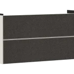 Árcsökkenés Hansgrohe Xevolos E Mosdószekrény 1180/475, Matt Homokbézs színű, 2 fiókkal, normál mosdókhoz Textil sötétszürke 54185660