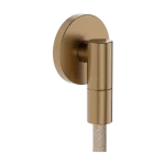 Bestseller Hansgrohe FixFit Fine S Fali csatlakozó visszafolyásgátlóval Szálcsiszolt Bronz 28882140