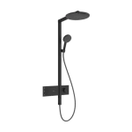 Biztonságos fizetés Hansgrohe Raindance Alive S Showerpipe 300, 2jet, EcoSmart, ShowerSelect Comfort Matt Fekete 24596670
