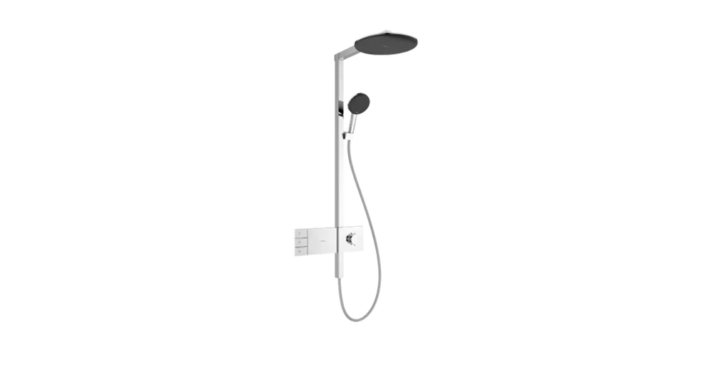 Újdonság Hansgrohe Raindance Alive S Showerpipe 300, 2jet, EcoSmart, ShowerSelect Comfort Króm 24596000