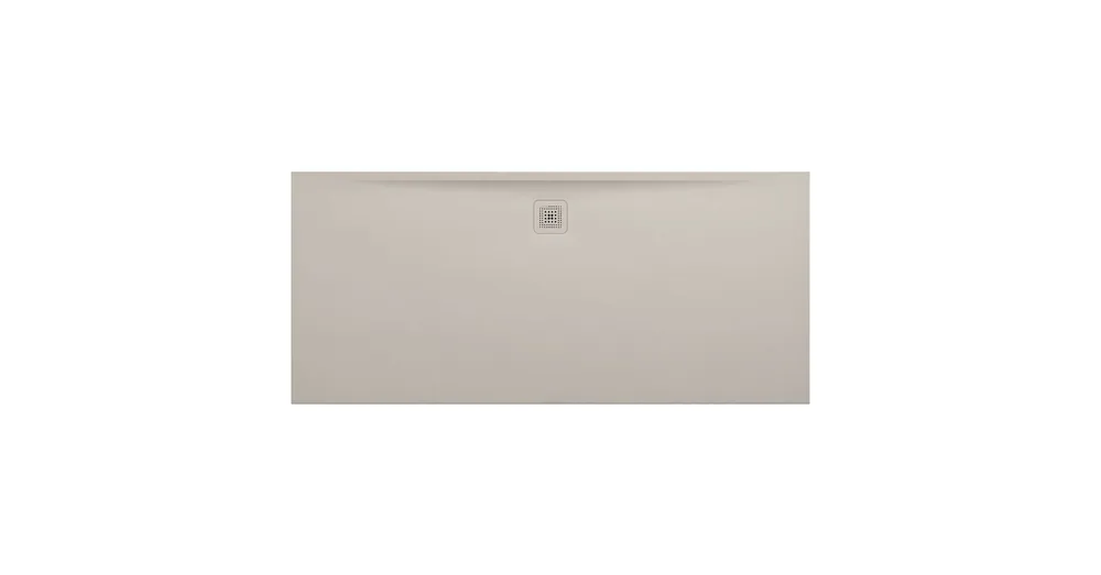 Outlet LAUFEN LAUFEN PRO Zuhanytálca, Marbond kompozit anyagból, extra lapos, téglalap alakú, kivezetés a hosszú oldalon, Matt Bézs H2159531860001