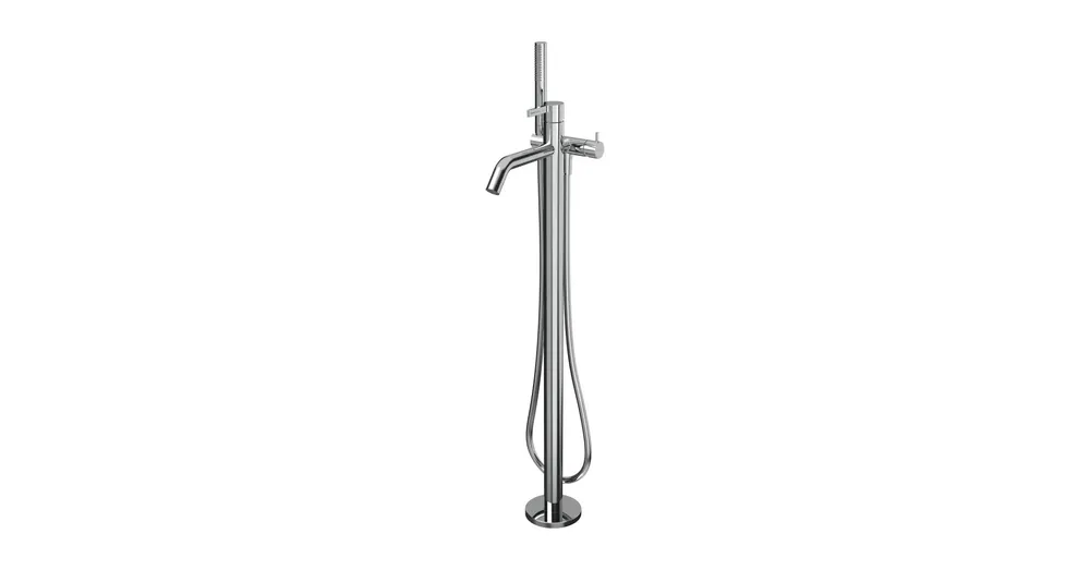 LAUFEN Kartell LAUFEN Szabadonálló kádtöltő csaptelep, 1250 mm szintetikus flexibilis tömlővel és kézizuhannyal, Króm H3213380041211 Nézd meg most