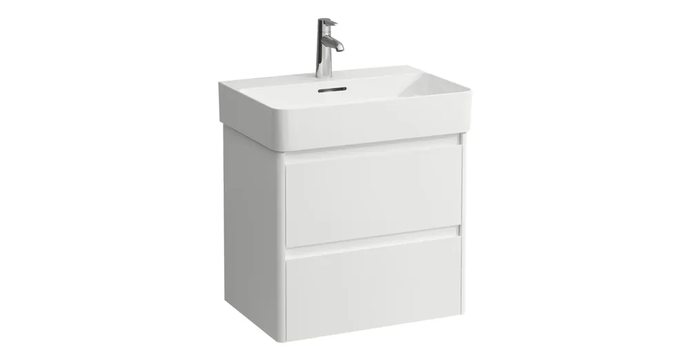 LAUFEN BASE 2.0 Alsószekrény, 2 fiók, VAL H810283 mosdóhoz, Matt Fehér H4113721082601 Azonnal elérhető