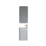 Olcsóbb AREZZO design SORELLA 45 cm-es alsószekrény 1 ajtó, matt fehér AR-813028MW