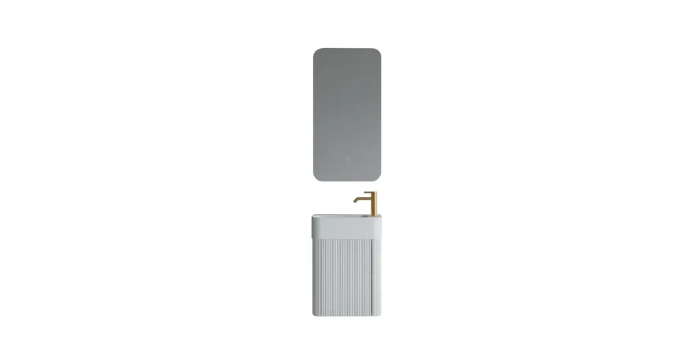 Olcsóbb AREZZO design SORELLA 45 cm-es alsószekrény 1 ajtó, matt fehér AR-813028MW