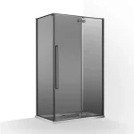 Wellis Mika zuhanykabin 120×90, gun grey WC00570 Szuper akció