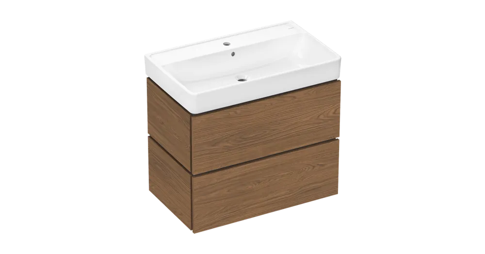 Szuper akció Hansgrohe Xilesa E Mosdószekrény szett 780/470 2 fiókkal és Xanuia Q mosdóval 54397550