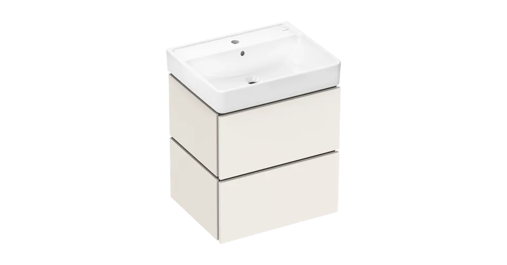 Utolsó esély Hansgrohe Xilesa E Mosdószekrény szett 580/470 2 fiókkal és Xanuia Q mosdóval 54396780