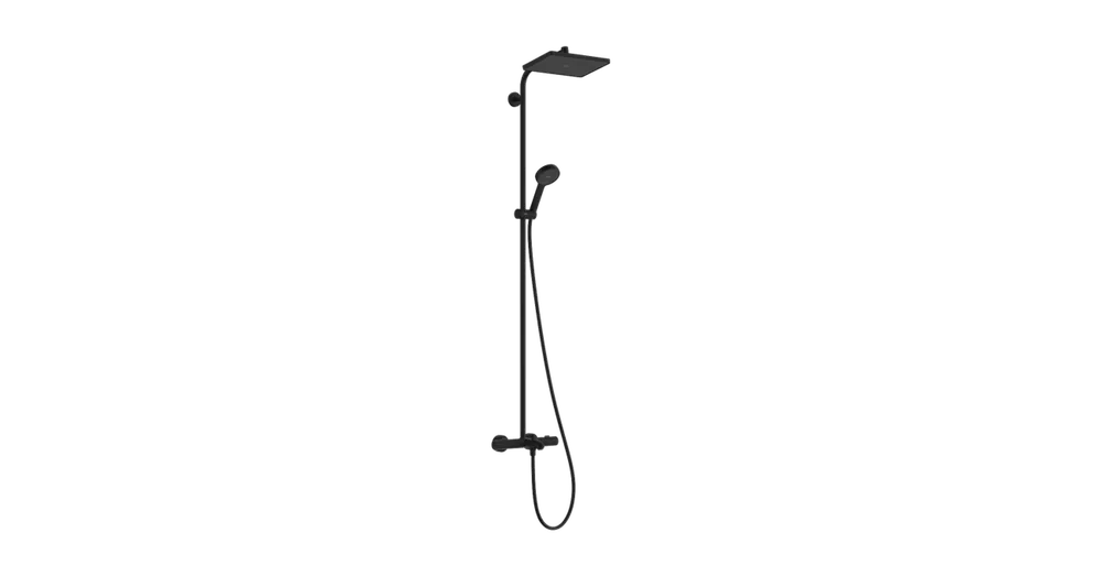 Hansgrohe Activera Q Showerpipe 290/180 1jet EcoSmart, Ecostat Fine kádtöltő termosztáttal 28753670 Olcsó