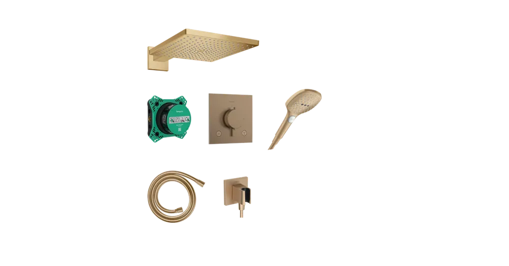 Népszerű Hansgrohe Raindance E Design ShowerSet 300 1jet Ecostat Comfort E termosztáttal és iBox universal 2 alaptesttel 24623140