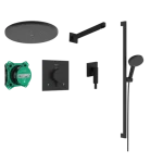 Szuper akció Hansgrohe Raindance Alive S Design ShowerSet 300 1jet Ecostat Comfort E termosztáttal és iBox universal 2 alaptesttel 24622670