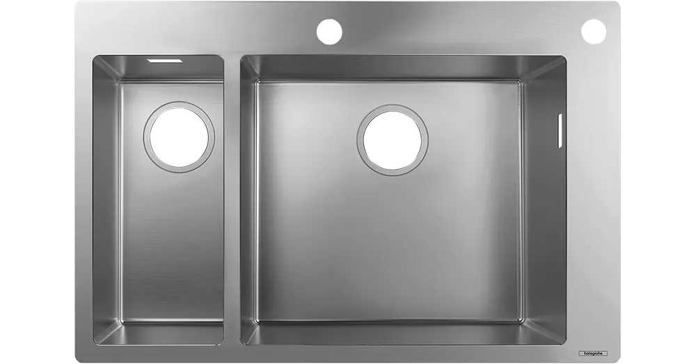 Hansgrohe S712-F655 beépített mosogató 180x450; 43310800 Szuper akció