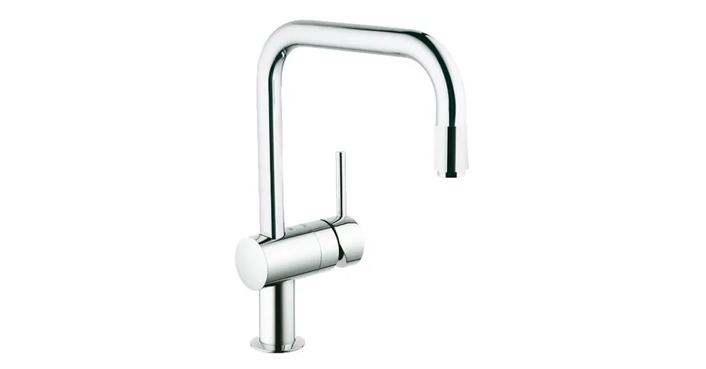 Árcsökkenés Grohe Minta egykaros mosogató csaptelep kihúzható gyöngyöztetővel 32067000