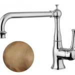 Expressz szállítás BUGNATESE Denver álló mosogatócsaptelep bronz 6482BR