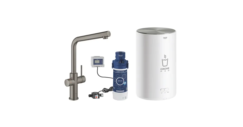 Vedd meg most GROHE Red Duo Konyhai csaptelep és M-es méretű bojler 30327AL1