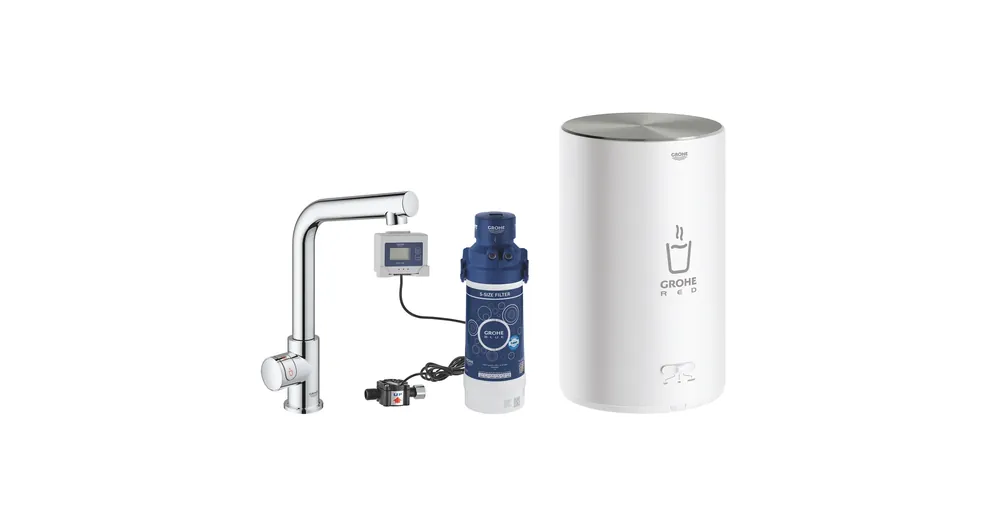 GROHE Red Mono Egyvizes konyhai csaptelep és M-es méretű bojler 30339001 30339001 Vásárlói kedvenc