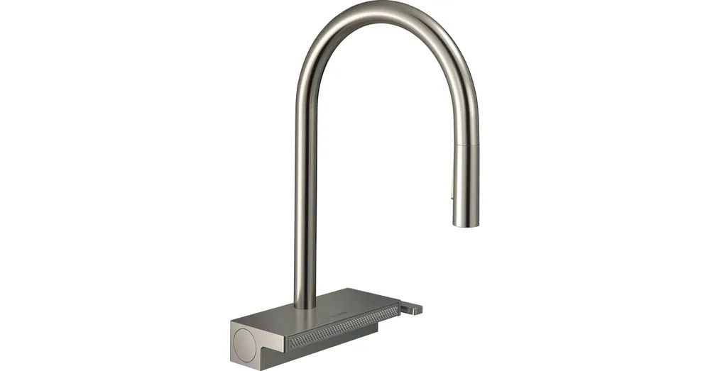 Exkluzív ajánlat Hansgrohe Aquno Select M81 hatású konyhai csaptelep 170,sBox-al, kihúzható kifolyóval, rozsdamentes acél 73831800