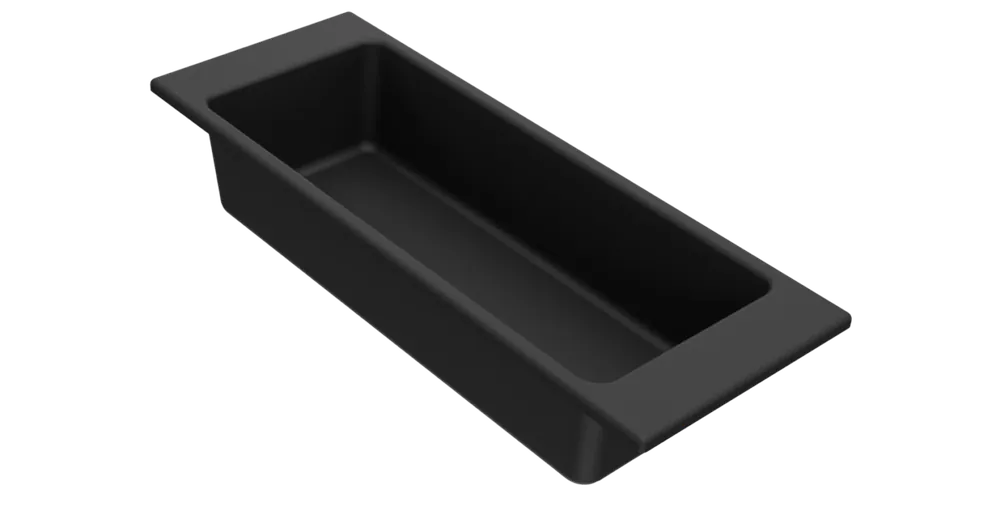Olcsóbb ELLECI - Gyümölcsmosó kosár 433x165x86mm Mixology mosogatókhoz műanyag fekete ABP037BK
