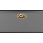 ELLECI - Mosogatótálca Essenza 70 68,2x38,2 Keratek 1 m. K99 Dark Grey arany tartozékokkal LKES7099GLD Legnépszerűbb