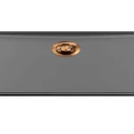 ELLECI - Mosogatótálca Essenza 70 68,2x38,2 Keratek 1 m. K99 Dark Grey bronz tartozékokkal LKES7099BRZ Vedd meg online