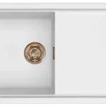 ELLECI - Mosogatótálca Sintesi 480 Keratek K96 White bronz tartozékokkal LKS48096BRZ Expressz kézbesítés