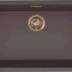 ELLECI - Mosogatótálca Zen 130 Keratek K87 Cocoa bronz tartozékokkal LKZ13087BRZ Expressz kézbesítés