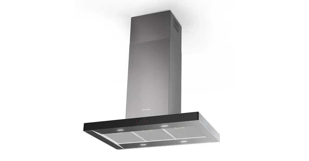 Korlátozott ajánlat Faber Stilo Glass Smart Isola Szigetelszívó, 900 mm szélességű, Rozsdamentes Acél 325.0618.802