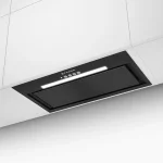 Faber Inka Lux EVO BK Matt A52 Beépített motorháztető, szélessége 520 mm, Fekete 305.0665.355 Gyors kiszállítás