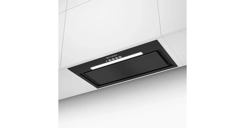 Faber Inka Lux EVO BK Matt A52 Beépített motorháztető, szélessége 520 mm, Fekete 305.0665.355 Gyors kiszállítás