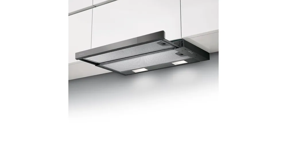 Faber Flexa NG Glass BK A60 Beépíthető teleszkópos elszívó, 600 mm szélességű, Fekete 315.0635.106 Expressz kézbesítés