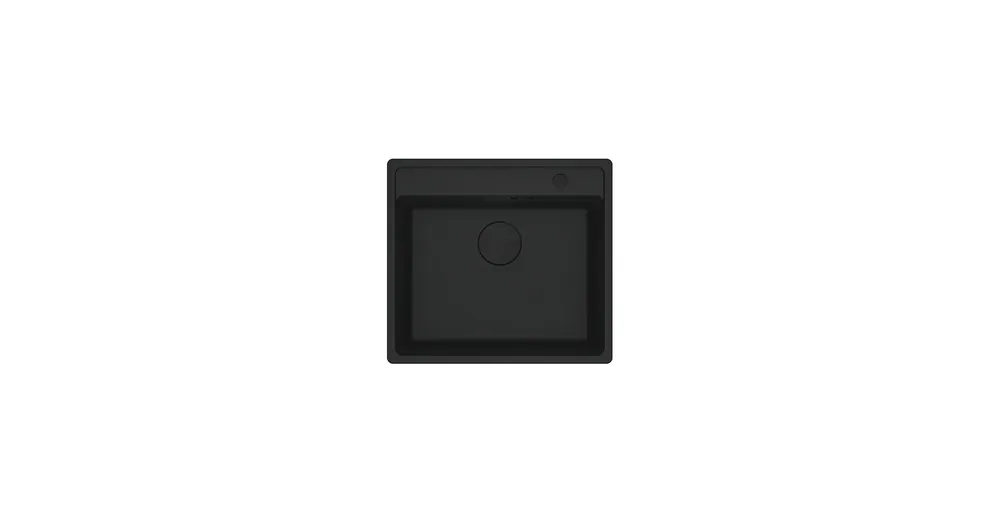 Vedd meg online Franke Fragranit Maris 2.0 Black Collection mosogató MRG 610-52 TL A Fekete matt, 114.0659.124