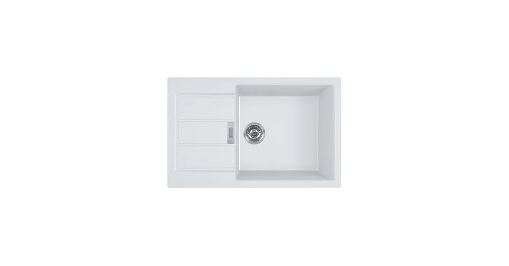 Franke Mosogató Tectonite Sirius 2 S2D 611-78 XL Glacier White, 143.0590.221 Biztonságos fizetés