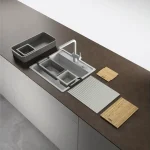 Szuper ajánlat Franke All-In Set 5 Premium mosogató munkaállomás készlet tárolódobozzal - 8 részes 112.0655.489