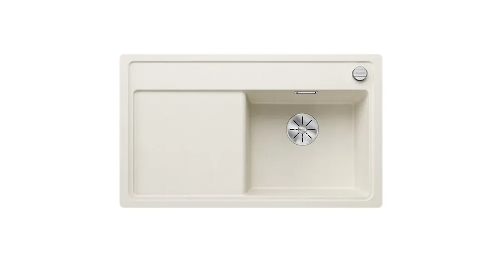 Rendeld meg most Blanco Zenar 45 S-F gránit mosogató csepegtetővel 85x50 cm, jobbos / törtfehér 527180