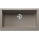 Végkiárusítás Blanco Vintera XL 9-UF egymedencés gránit mosogató 89,6x51 cm, tartufo 526107