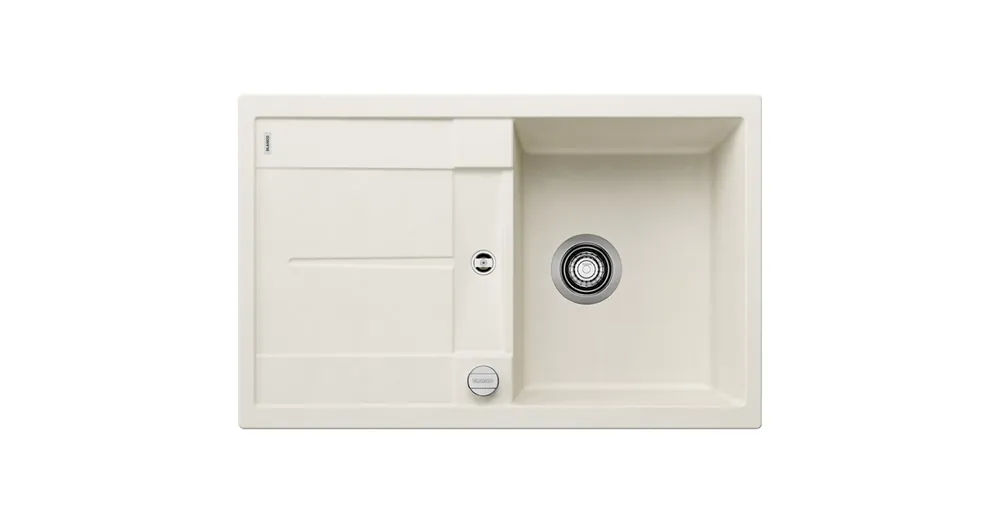Blanco Metra 45 S Silgranit mosogató 78x50 cm csepegtető felülettel és távműködtetővel, törtfehér 527105 Exkluzív ajánlat